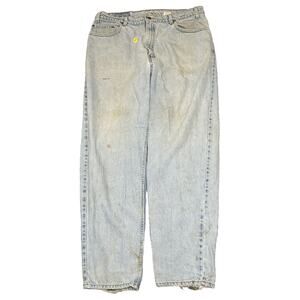 Vtg‎ 1998 USA Levi's 560 Loose Fit Tapered Leg Denim Jeans Size 38x32